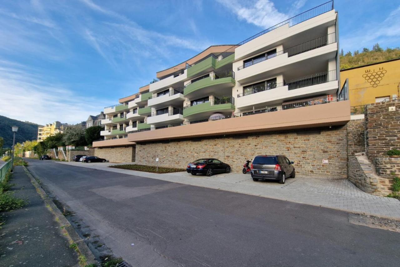 Vivamosel: Appartement Mit Mosel & Burgblick - Balkon - Parken - Aufzug - Fahrradraum Cochem Bagian luar foto